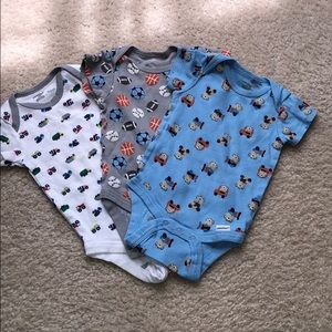 Assortment of Baby Boy Onesies